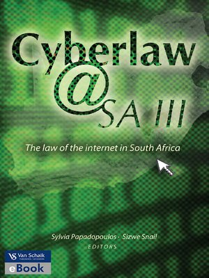 cover image of Cyberlaw @ SA III